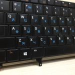 Клавиатура EN/RU раскладка для ноутбука Dell 14″